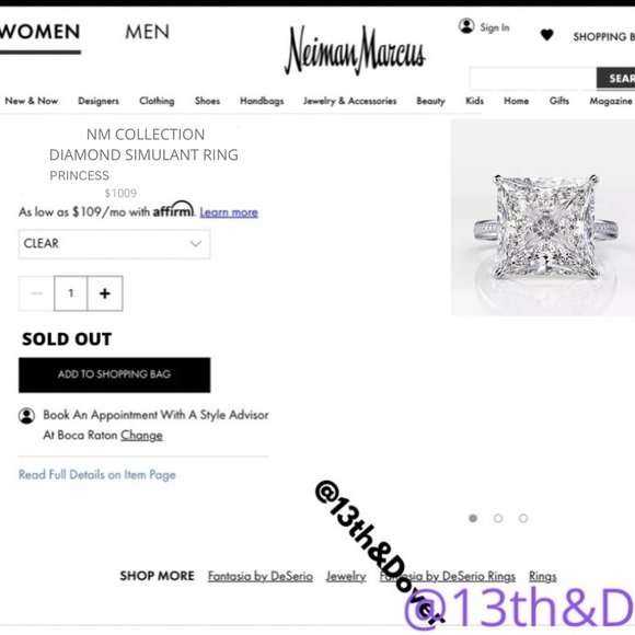 9.52ct Princess Cut Ring - Picture 17 of 17